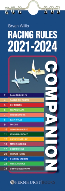 Racing Rules Companion 2021-2024, Spiral bound Book