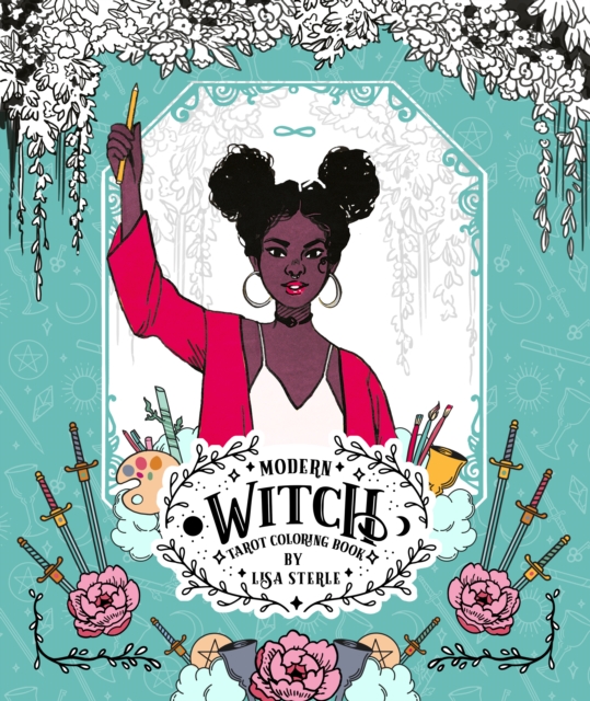 Modern Witch Tarot Coloring Book, Paperback / softback Book