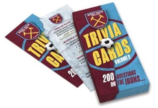 West Ham United Trivia Cards - Volume 2, Game Book