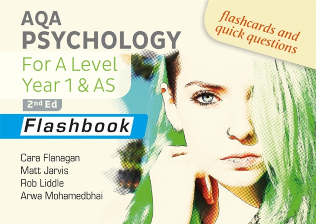 AQA Psychology for A Level Year 1 & AS Flashbook: 2nd Edition, Paperback / softback Book