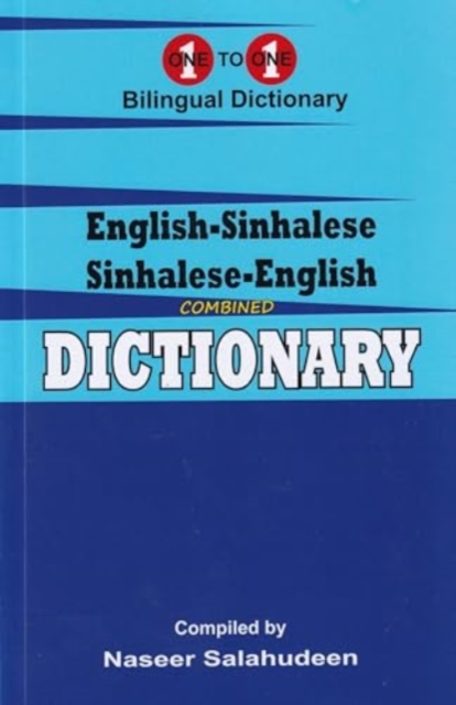 English-Sinhalese & Sinhalese-English One-to-One Dictionary : Script & Roman (Exam Dictionary), Paperback / softback Book