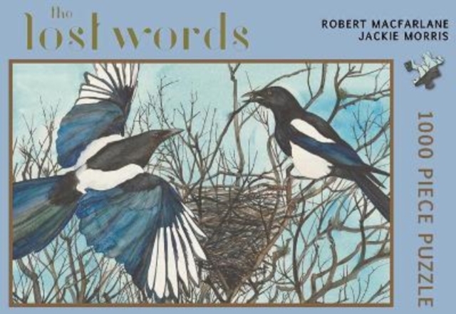 The Lost Words Magpie 1000 Piece jigsaw, Other merchandise Book