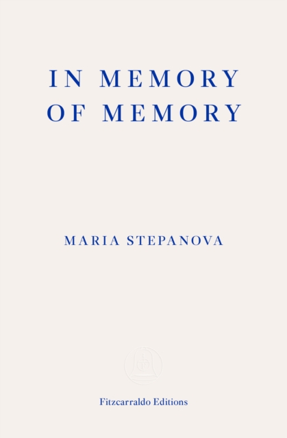 In Memory of Memory, Paperback / softback Book