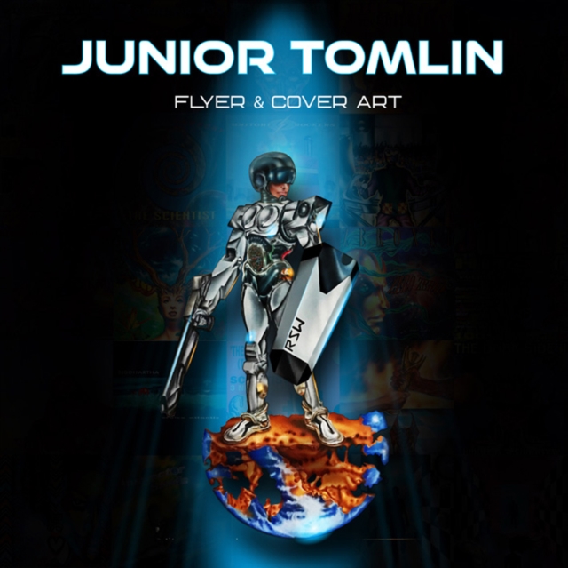 Junior Tomlin: Flyer & Cover Art, Hardback Book