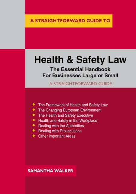 A Straightforward Guide to Health and Safety Law, EPUB eBook