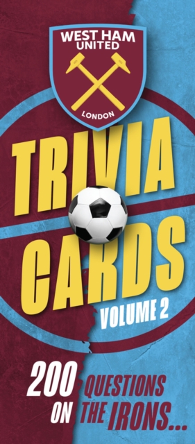 West Ham United FC Trivia Cards Volume 2, EPUB eBook