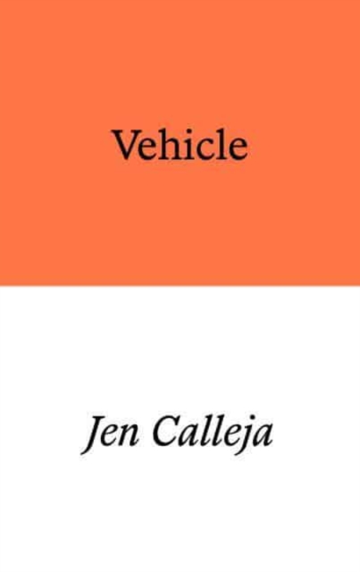 Vehicle : a verse novel, Paperback / softback Book