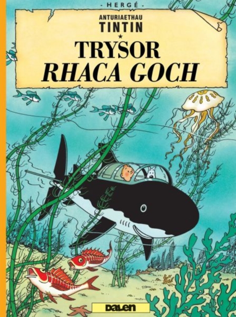 Cyfres Anturiaethau Tintin: Trysor Rhaca Goch, Paperback / softback Book