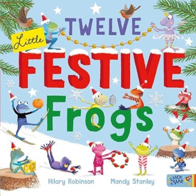 Twelve Little Festive Frogs, Paperback / softback Book