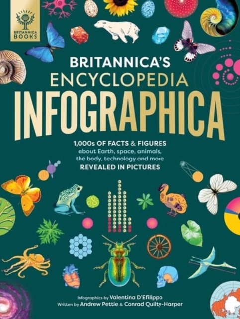Britannica's Encyclopedia Infographica : 1,000s of Facts & Figures-about Earth, space, animals, the body, technology & more-Revealed in Pictures, Hardback Book