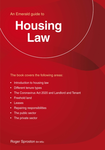 Housing Law, Paperback / softback Book
