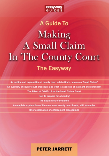 Making A Small Claim In The County Court, Paperback / softback Book
