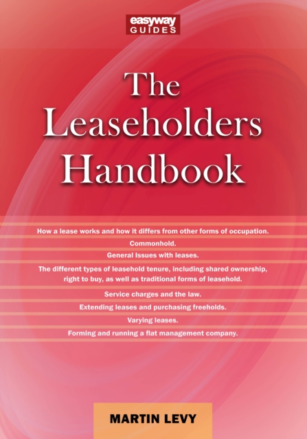 The Leaseholders Handbook, Paperback / softback Book
