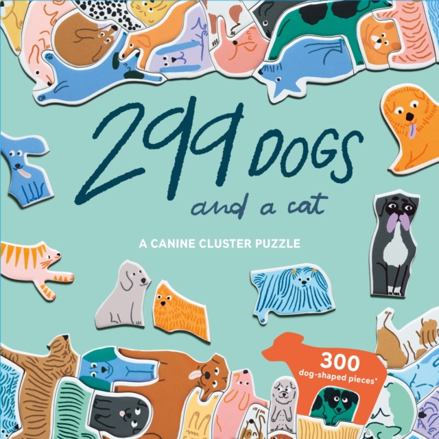 299 Dogs (and a cat) : A Canine Cluster Puzzle, Jigsaw Book