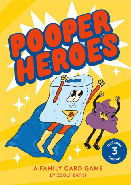 Pooper Heroes : A Family Card Game, Cards Book