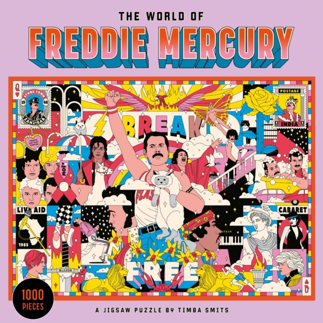 The World of Freddie Mercury : A Jigsaw Puzzle, Jigsaw Book