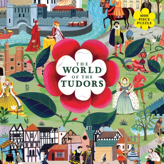 The World of the Tudors : A Jigsaw Puzzle with 50 Historical Figures to Find, Jigsaw Book