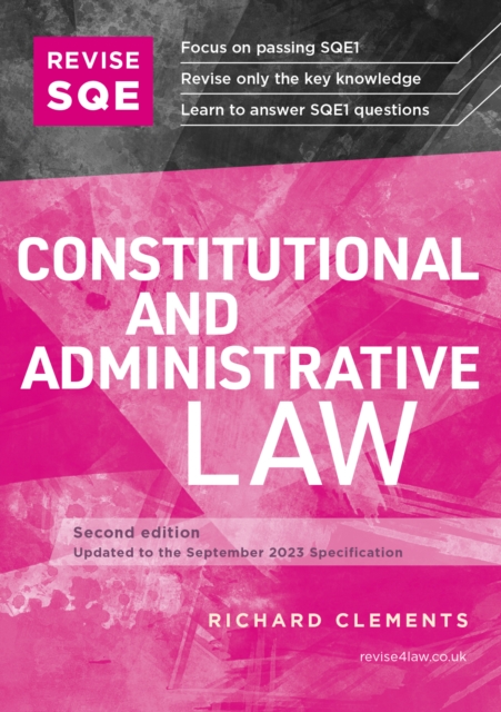 Revise SQE Constitutional and Administrative Law : SQE1 Revision Guide 2nd ed, PDF eBook