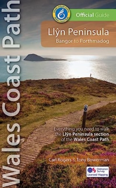 Llyn Peninsula Wales Coast Path Official Guide : Bangor to Porthmadog, Paperback / softback Book