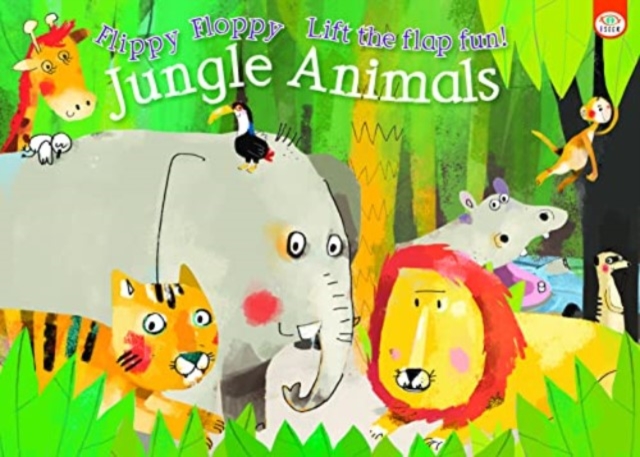 Flippy Floppy Jungle Animals, Board book Book