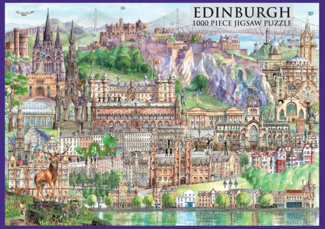 Edinburgh: 1000 Piece Jigsaw, Jigsaw Book