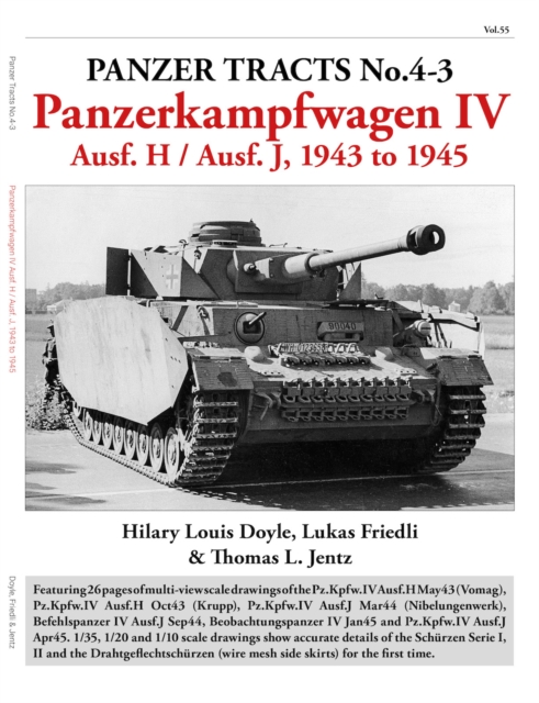 Panzer Tracts No.4-3: Panzerkampfwagen IV Ausf.H and J, Paperback / softback Book