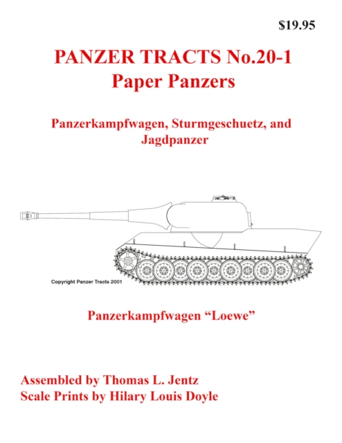Panzer Tracts No.20-1: Paper Panzers, Paperback / softback Book