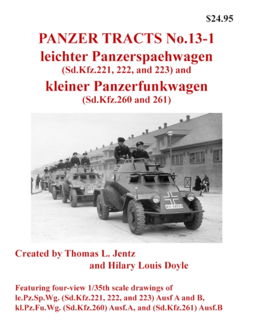 Panzer Tracts No.13-1: leichter Panzerspahwagen, Paperback / softback Book