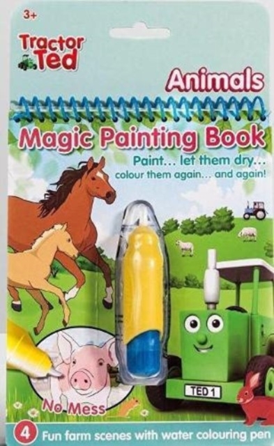 Tractor Ted Magic Painting Book Animals, Paperback / softback Book