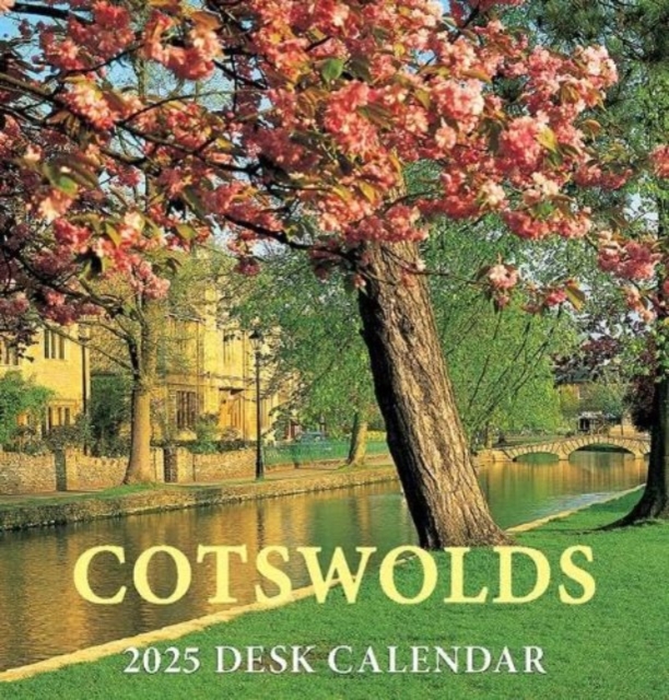 Cotswolds Mini Desktop Calendar - 2025, Calendar Book