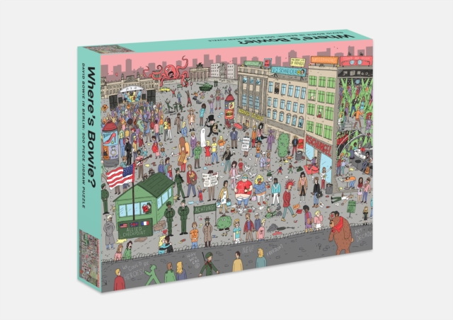 Where's Bowie? : David Bowie in Berlin: 500 piece jigsaw puzzle, Jigsaw Book