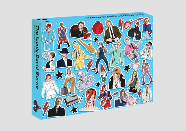 The Iconic David Bowie : 500 piece jigsaw puzzle, Jigsaw Book