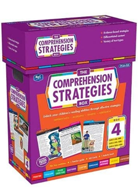 The Comprehension Strategies Box 4 : Unlock your children's reading abilities through effective strategies., Mixed media product Book