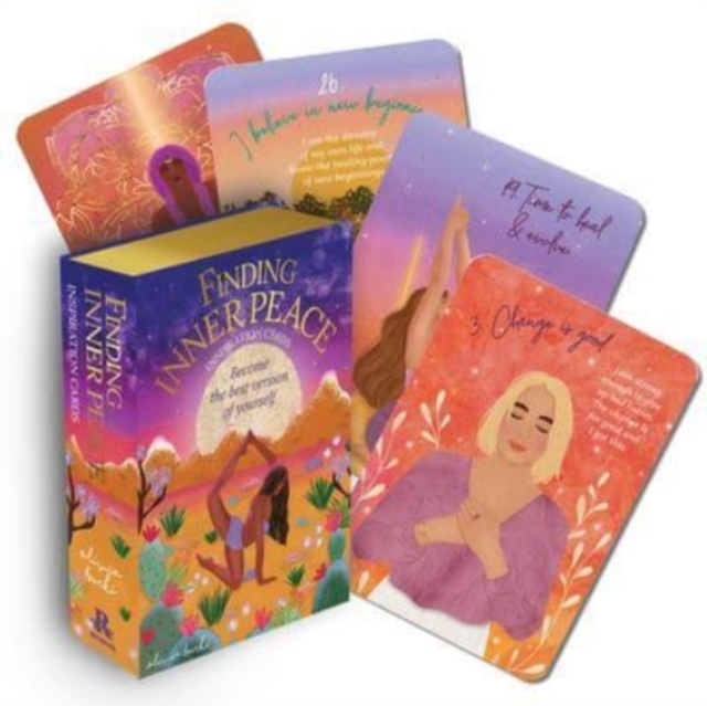Finding Inner Peace Inspiration Cards : Become the best version of yourself, Cards Book