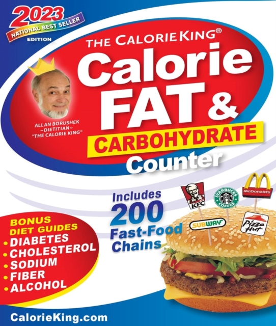 Calorie, Fat & Carbohydrate Counter 2023, Paperback / softback Book
