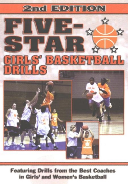 Five-Star Girls' Basketball Drills, Paperback Book
