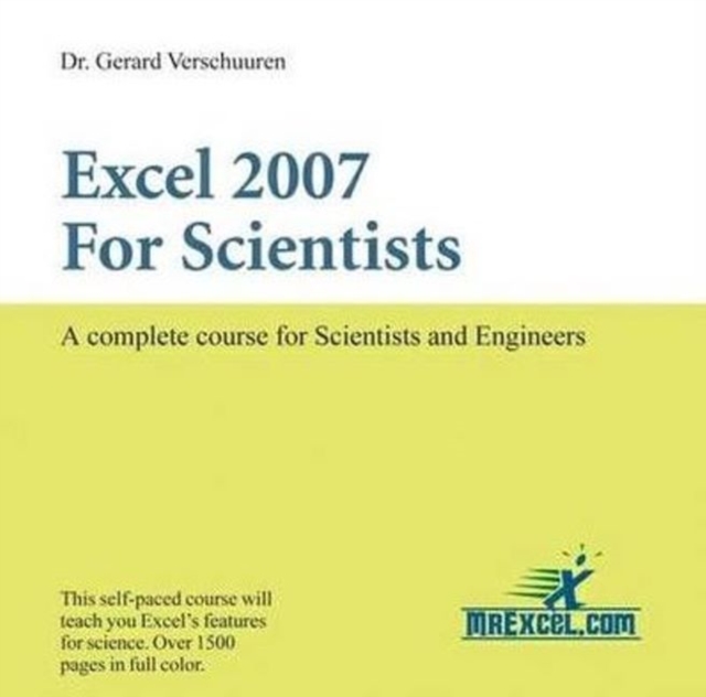 Excel 2007 for Scientists : A Complete Course for Scientists and Engineers, CD-ROM Book
