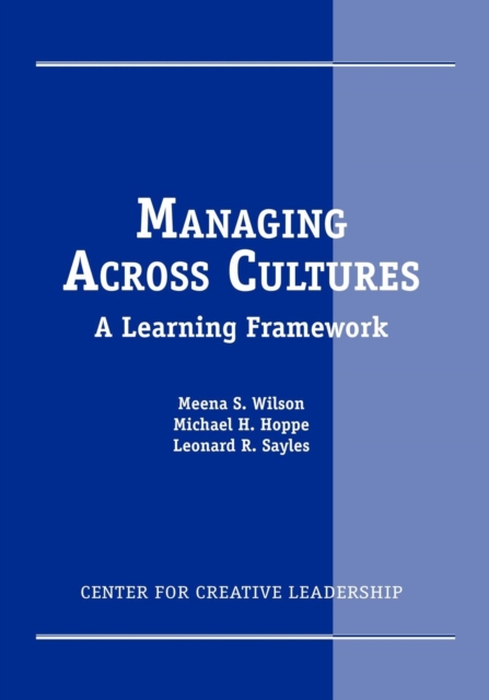 Managing Across Cultures: A Learning Framework, PDF eBook