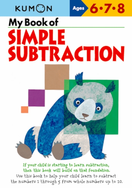 My Book Of Simple Subtraction, Paperback / softback Book
