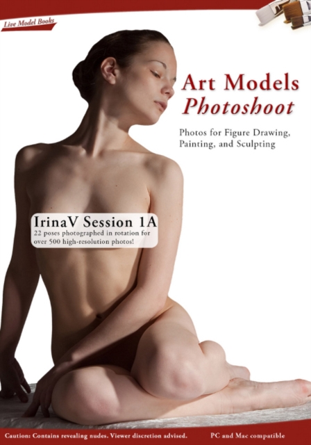 Art Models Photoshoot Irinav 1A Session, CD-ROM Book