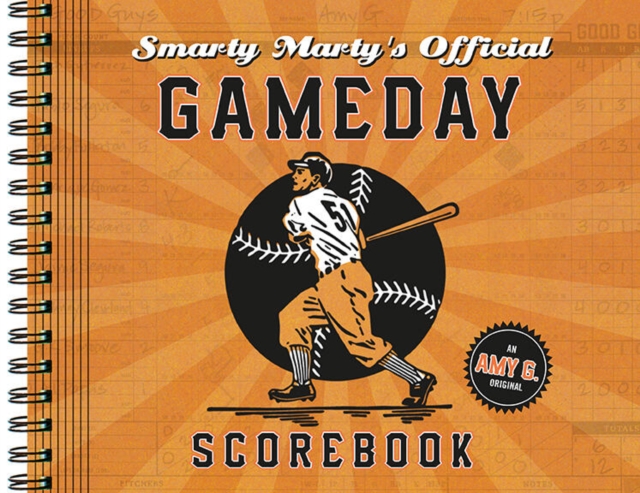 Smarty Marty's Official Gameday Scorebook, Spiral bound Book