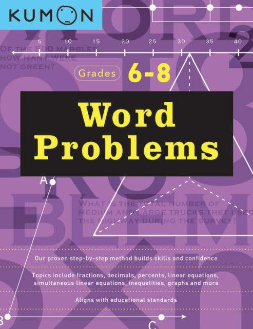 Word Problems: Grades 6 - 8, Paperback / softback Book