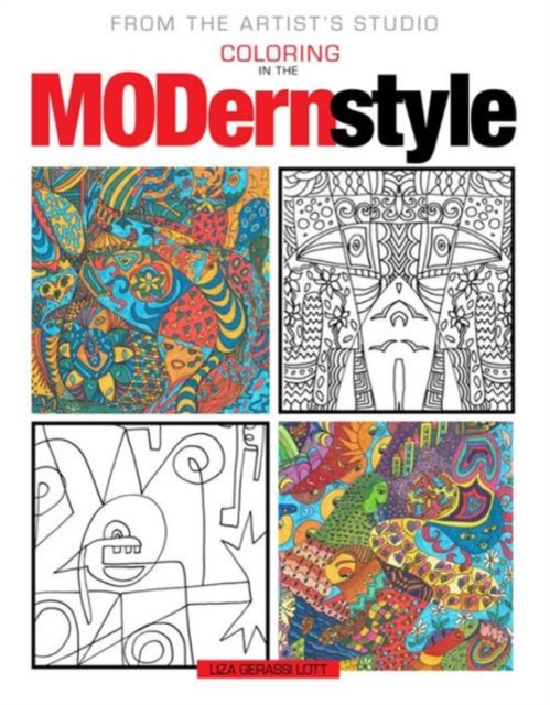 From the Artist's Studio : Coloring in the Modern Style, Paperback / softback Book