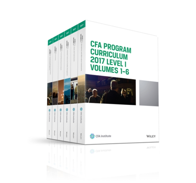CFA Program Curriculum 2017 Level I, Volumes 1 - 6, Paperback Book
