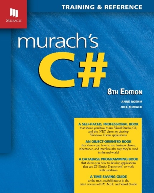 Murach's C# (8th Edition), Paperback / softback Book