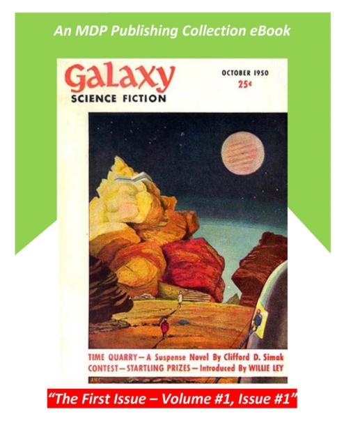 Galaxy Science Fiction October 1950 : The Original First Issue, EPUB eBook