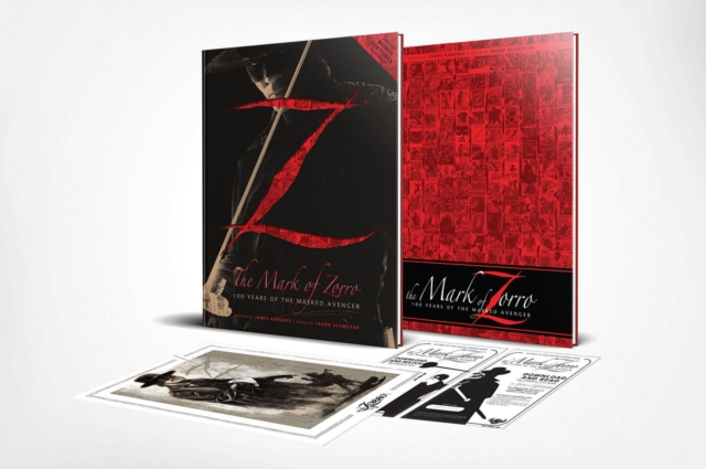 The Mark of Zorro 100 Years of the Masked Avenger HC Collector’s Limited Edition Art Book, Hardback Book