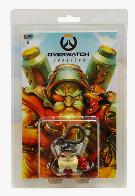 Overwatch Torbjorn Comic Book and Backpack Hanger, Multiple-component retail product, boxed Book