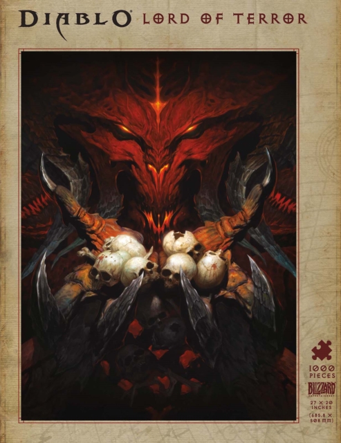 Diablo: Lord of Terror Puzzle, Jigsaw Book