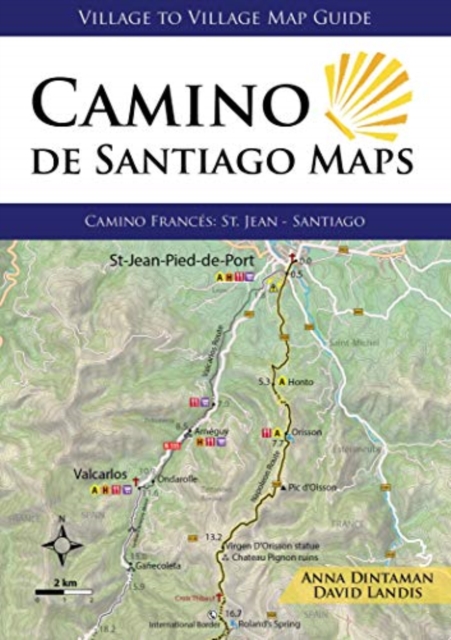 Camino de Santiago Maps : Camino Frances: St Jean - Santiago, Paperback / softback Book